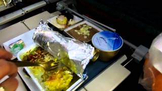 OMAN AIR Economy Class Food Airbus A330
