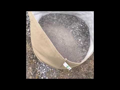 Making soil horizons in living soil grassroots pots 2021 AmaraDhay Hemp Cbd season