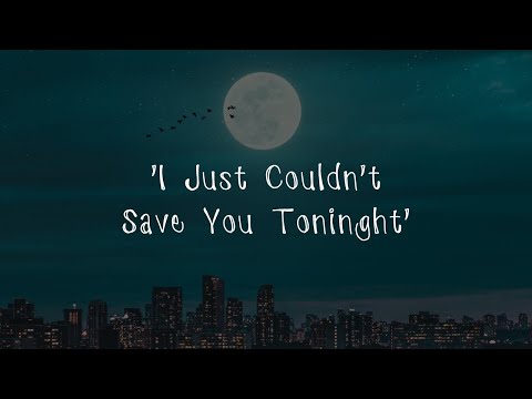 Ardhito Pramono ft Aurelie Moeremans - I Just Couldn't Save You Toninght ( Lirik )