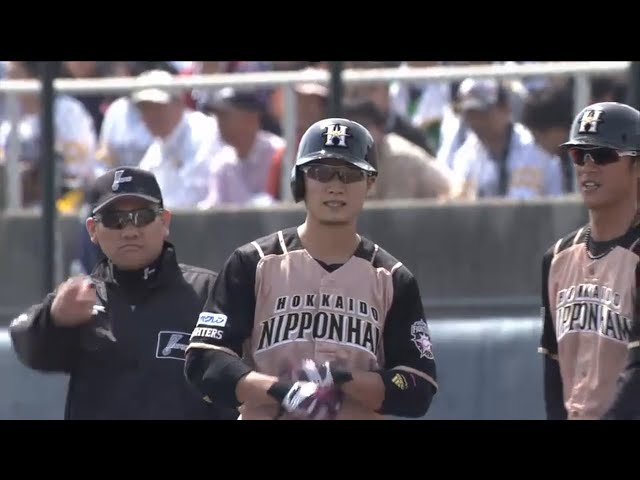 【3回表】ファイターズ・西川 伝家の宝刀シンカーを捉え先制タイムリー!! 2015/4/11 H-F