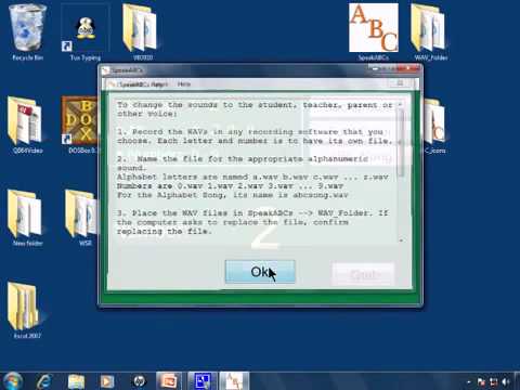 Visual Basic 2010 Express Tutorial 17   SpeakABCs Overview   SpeakABCs 1 11