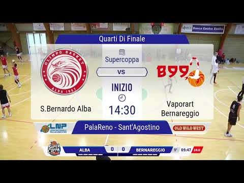 Quarti Final Eight Supercoppa 2020 - S.Bernardo Alba vs Vaporart Bernareggio