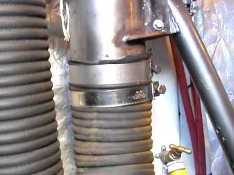 C294 56' Luxury Sailing Catamaran - Engine Exhaust