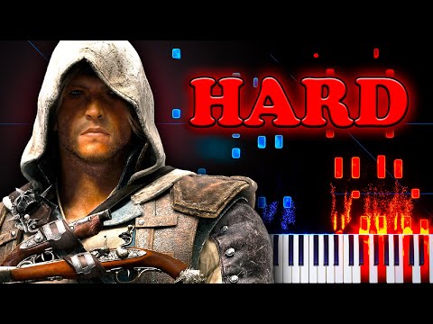 Assassin's Creed IV: Black Flag Main Theme - Piano Tutorial
