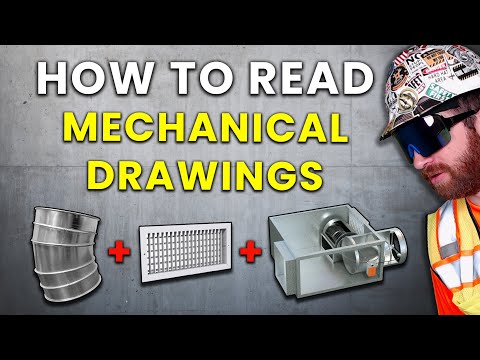 Learn How To Read MECHANICAL (HVAC) Drawings!