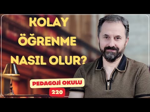 Pedagoji Okulu -220 Çocuklarda Öğrenmeyi Kolaylaştıran 3 Ayrıntı