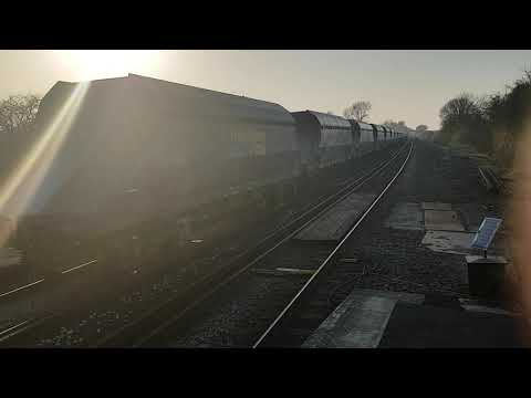 Class 66607 freightliner livery