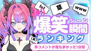 【4月10日】ホロライブ草コメントランキング TOP8 Hololive funny moments ※ネタバレあり