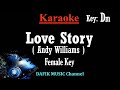 Love Story (Karaoke) Andy Williams Female key Dm
