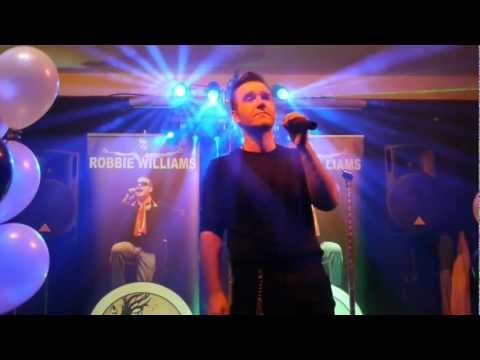 Eight Letters ROBBIE WILLIAMS (Tribute Act) AJ (Live Cover)