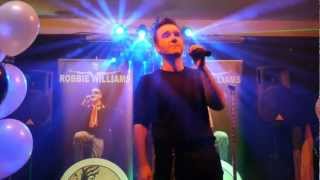 Eight Letters ROBBIE WILLIAMS (Tribute Act) AJ (Live Cover)
