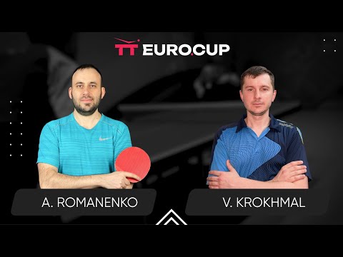 12:00 Andrii Romanenko  - Vitalii Krokhmal 27.09.2024 TT Euro.Cup  Ukraine Professional. TABLE 3