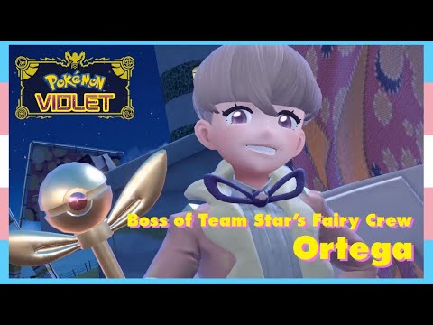 Fourth Starfall Raid, Battle Against Team Star's Fairy Crew Ortega In Pokemon Scarlet & Violet