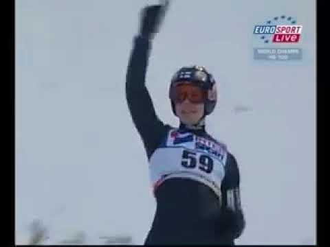 Harri Olli 104.5 m Liberec 2009 (English Commentary)