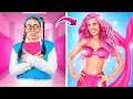 From Nerd to Princess! Mermaid Beauty Makeover Hacks and Gadgets | Back to school by Ha Hack