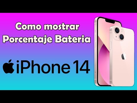 iOS 16: Cómo mostrar el porcentaje de batería del iPhone en la barra de estado