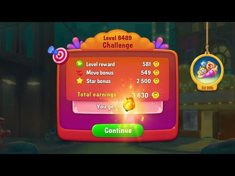@Fishdom Win Strikes Level 6479 - Special Level 6489 Challenge