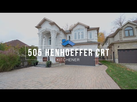 505 Henhoeffer Court, Kitchener - Interview Video (Branded)