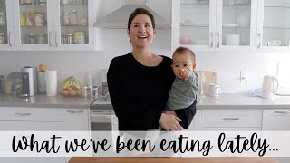 What my vegan baby 👶🏻 and I eat in a day 🌱