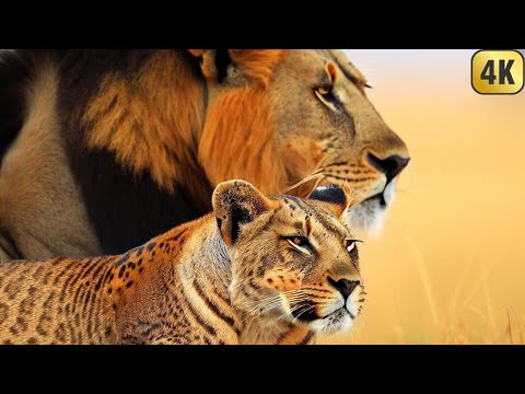 Amazing Scene of Wild Animals In 4K - Scenic Relaxation Film | African Wild Life | Animal Sound