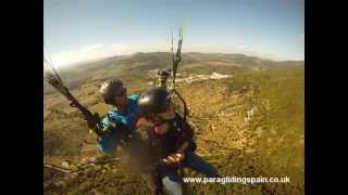 preview picture of video 'Paragliding tandem flight at El Bosque, Cadiz, Spain'
