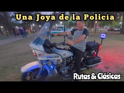 Moto de la Policía😱Recorrimos Colonia Caroya con Don Luis en Motos Antiguas🛵Visitamos Bodegas y Rios