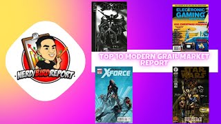 Top 10 Modern Comic Book Grail - Market Report - Rare Comic Books - 1st appearances