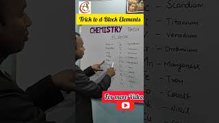 Trick to Learn 3d-series Elements