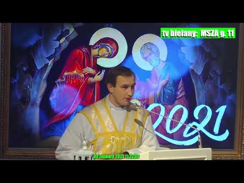KAZANIE: STAŃMY ZA JEZUSEM    NIEDZIELA 3.I.21  ks.Kacper Malicki