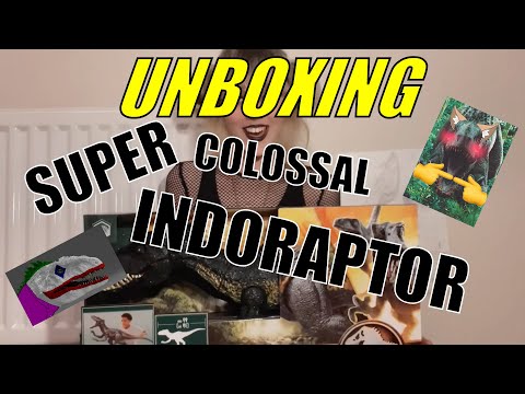 Super Chaotic Super Colossal Indoraptor Unboxing!!