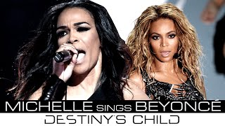 Michelle Williams singing Beyoncé&#39;s leads