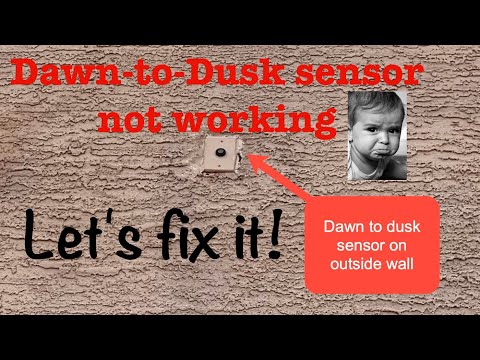 Dawn-to-Dusk Sensor Not Working! How to Fix.