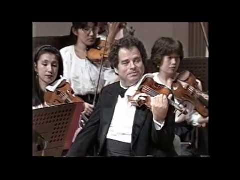Mozart　Violin Concerto No. 3 in G major, K.216　Itzhak Perlman 　Kazuyoshi Akiyama / Tokyo SO.