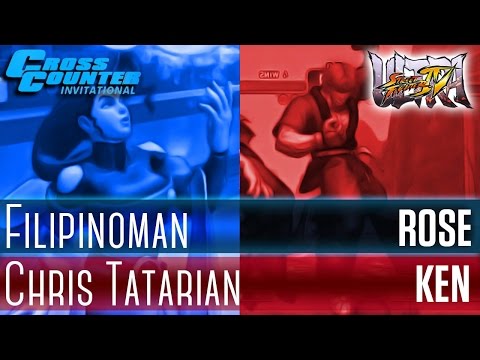 Cross Counter Invitational: Winner's Semifinals - Filipinoman (Rose) vs Chris Tatarian (Ken)