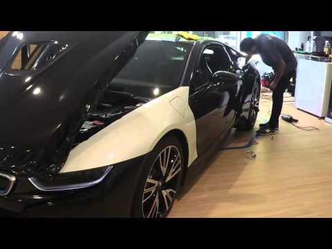BMW i8 Wrap - Metallic Black