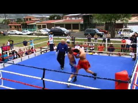 Freddy Fonseca  vs Francisco Mendez Parque John F. Kennedy, San Jose, Costa Rica 25 de enero 2014