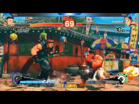 USF4 Ross vs Kazu - Location Test