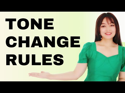 Learn TONE CHANGE rules to refine your Chinese pronunciation