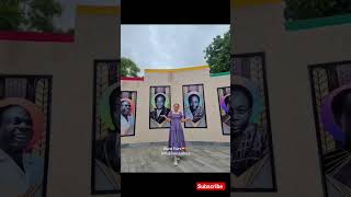 I visited The Kwame Nkrumah Memorial Park with my Chinese friend #AccraCityTour #Accra #Ghana