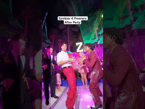 Zombies 4 After Party Vibes with Malachi and crew 🕺🏼