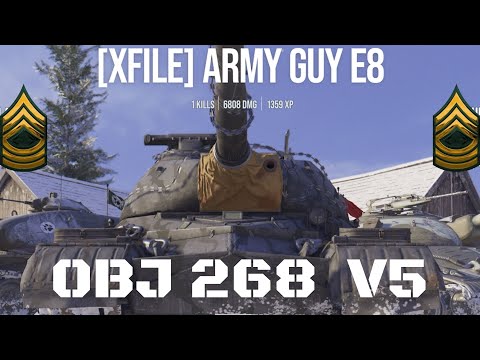 Object 268 Version 5, The Snake Plissken Tank, Action Hero Season, World Of Tanks Console.