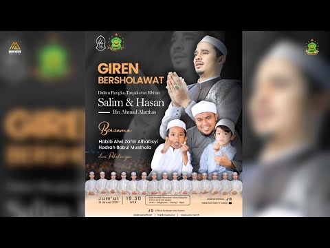 🔴LIVE SAFARI MAULID GIREN TEGAL BERSHOLAWAT BERSAMA BABUL MUSTHOFA, 19 JAN 2024