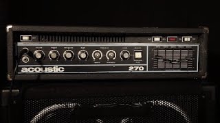 Video thumbnail for review - Acoustic Control Corp. Model 270 & Harley Benton JB75NA by AmpsOnAir