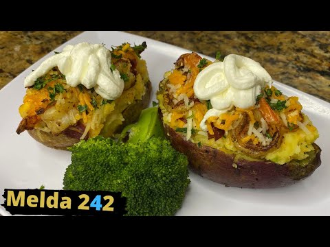 LOADED POTATOES | BAHAMIAN COOKING