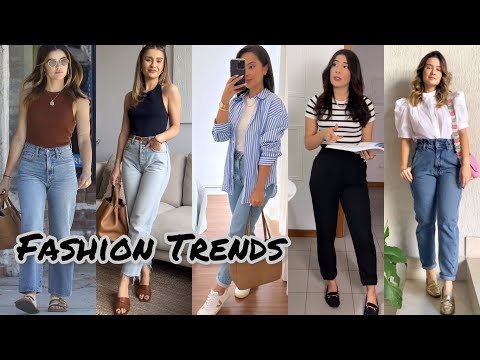 Moda 2024 Mujer!! COMBINACIONES MODERNAS LOOKS DE INSPIRACIÓN PARA MUJERES ROPA BONITA Casual