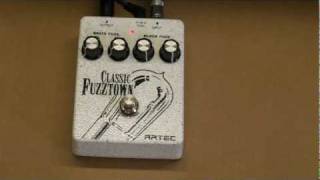 Video thumbnail for Artec Custom Series Fuzz Town Pedal Demo - FZT1 by GetMusicalLtd