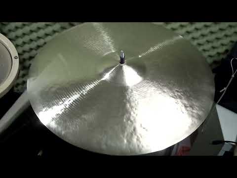 20 ISL Ride, 1853g - post brushing and patination   Handcrafted cymbals by Craig Lauritsen
