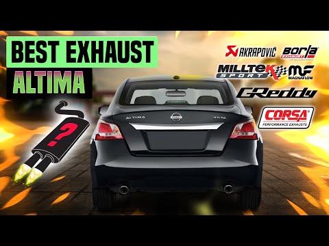 Nissan Altima Exhaust Sound 🔥 Mods,Straight Pipe,Review,Upgrade,Magnaflow,Borla,OBX,Megan,Stillen+