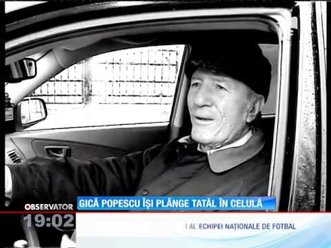 Gică Popescu, liber pentru înmormântarea tatălui