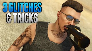 GTA 5 Online - 3 NEW GLITCHES & TRICKS (Black Hole Glitch, Drunk FOREVER, T-Shirt Glitch)